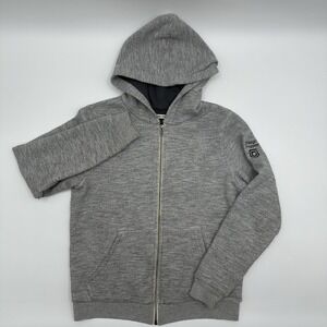 Marine Layer Full Zip hoodie Gray Womens Small S Strategic Programs Embroidered